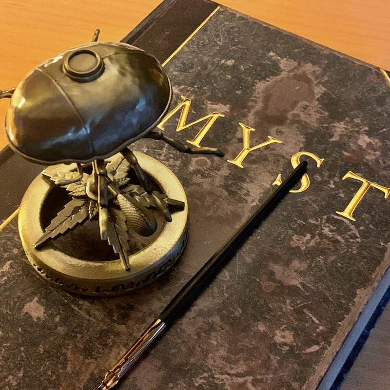 Myst linking book and Gehns Inkwell Sandman Myst linking book and Gehns Inkwell Sandman