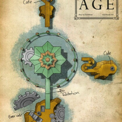 Mechanical Age map Sandman myst mechanical age