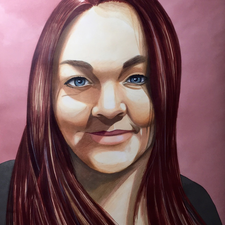 Mikisen Sandman promarker bromarkers portrtt tusch Mikisen Sandman promarker bromarkers portrtt tusch