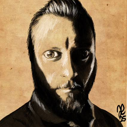 Portrtt av tomusa Sandman 